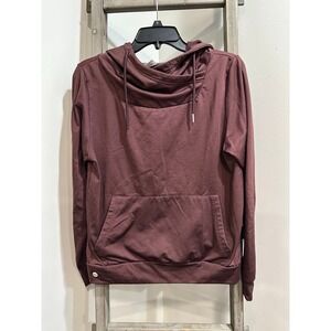 Woman's Senita Athletic Burgundy Hoodie